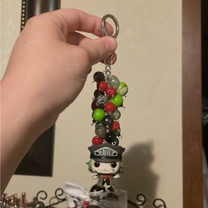 Funko Beetlejuice tour guide beaded bag purse charm